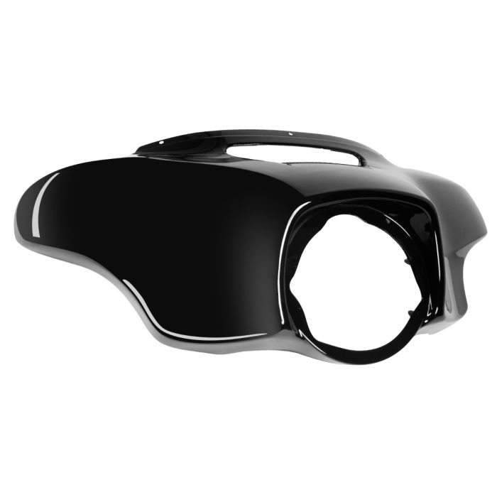 Vivid Black Outer Fairing Cowl Upper for Harley® Touring '14-'25