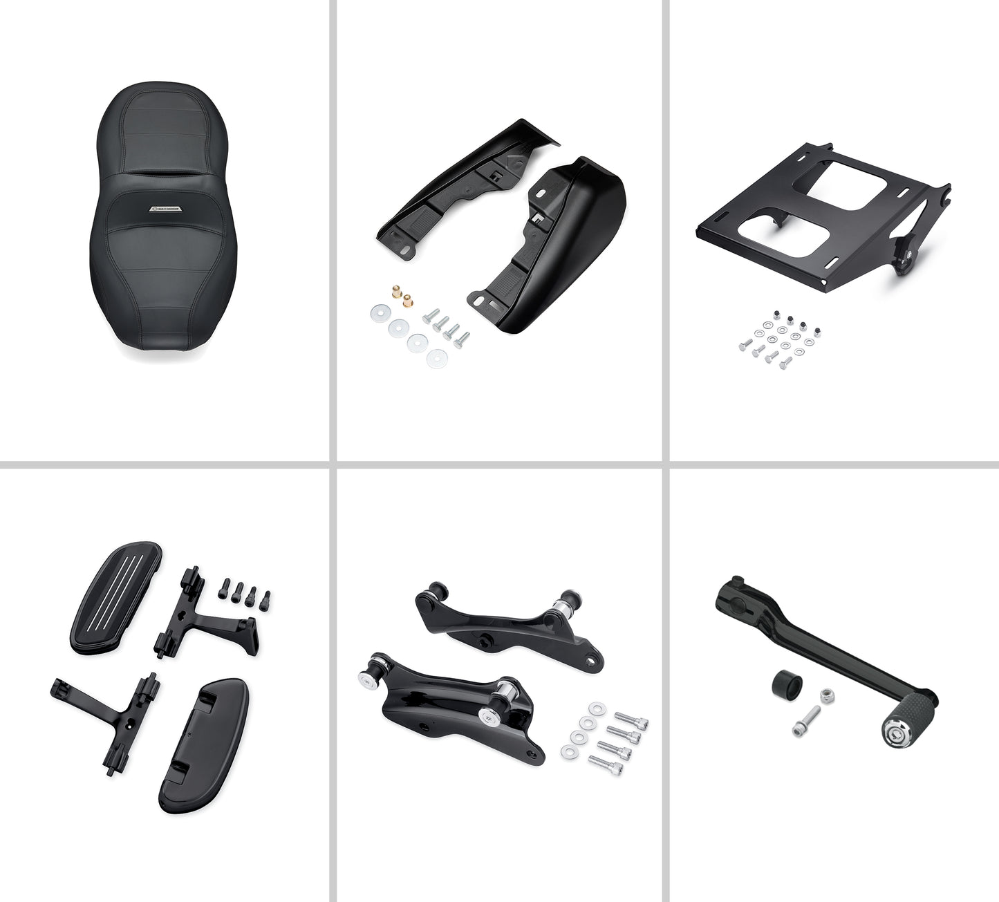 Harley-Davidson LONG-HAUL ACCESSORY PACKAGE BLK