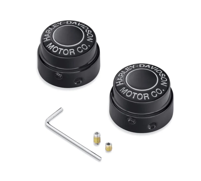 Harley-Davidson Motor Co. Front Axle Nut Covers