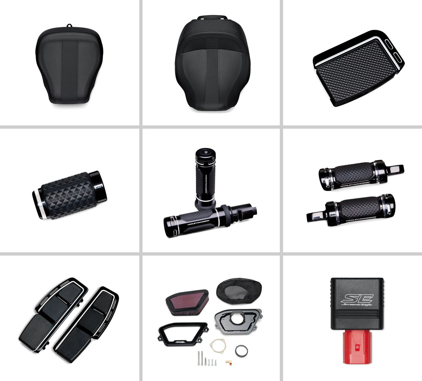 24+ Harley Special Acc Package BLACK