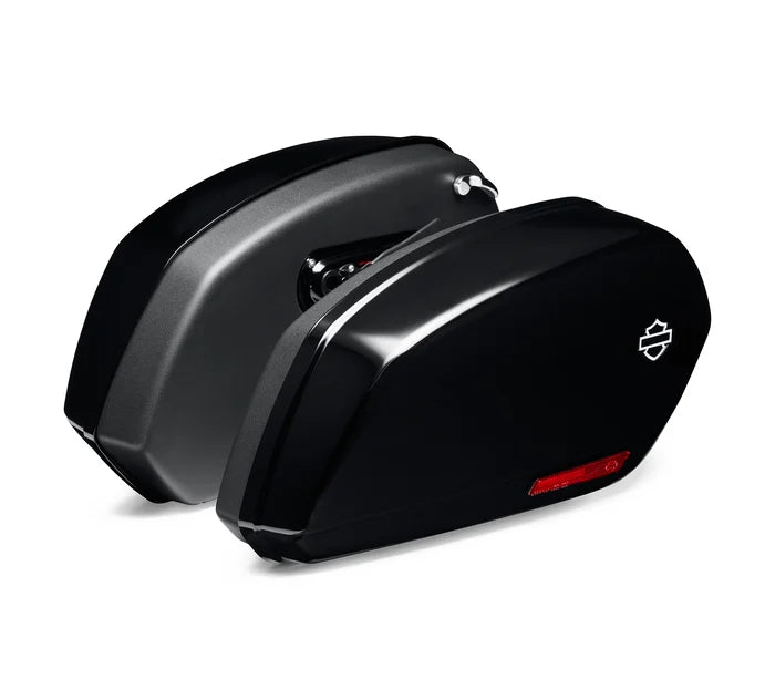 FXLRST Saddlebags - Vivid Black (pre 2025)