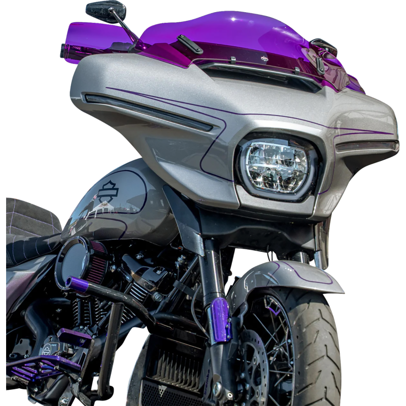 FLARE HAND GUARDS - HD - CABLE CLUTCH - PURPLE