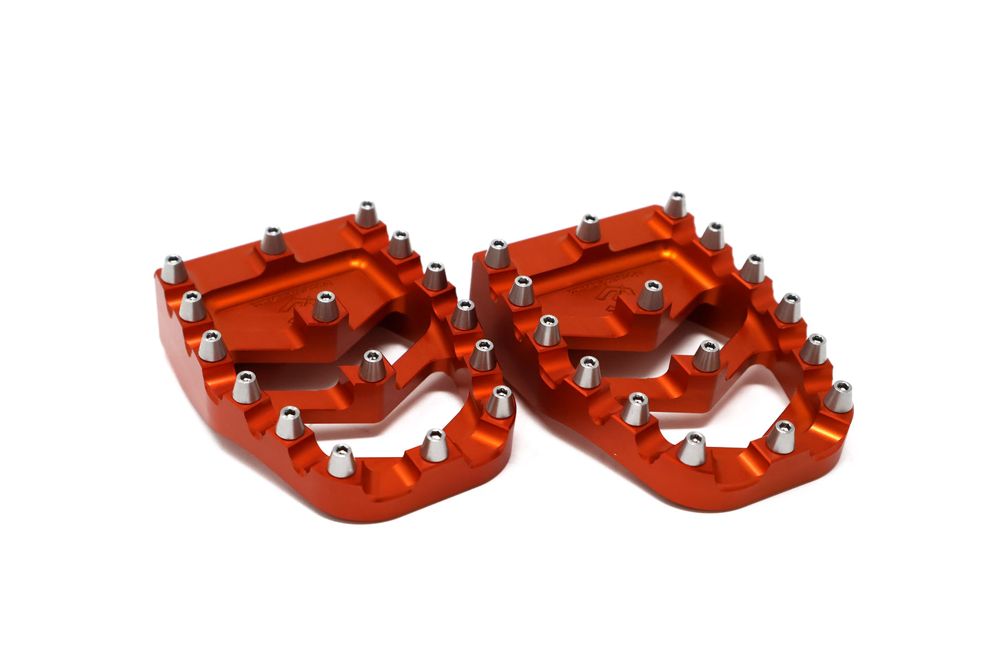 Spiked Arrow Pegs Tangerine