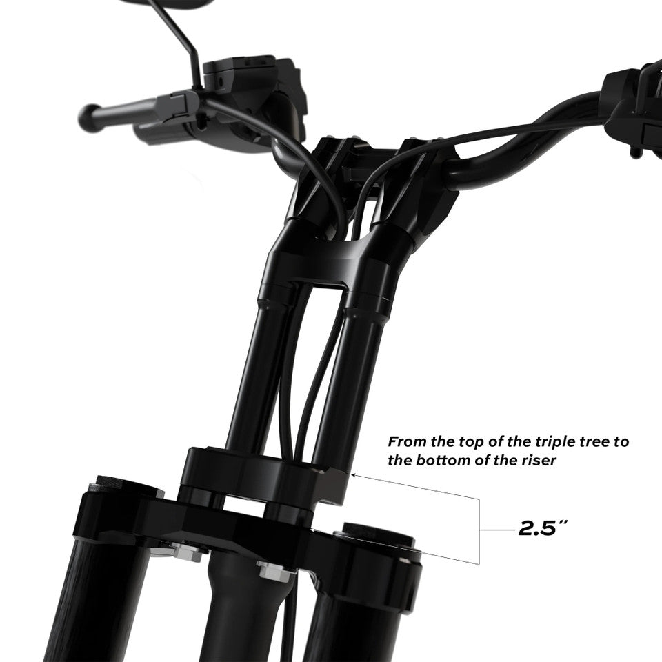 Raptor 1-1/2 in. Pull Back Plate - 18 and Up Softail