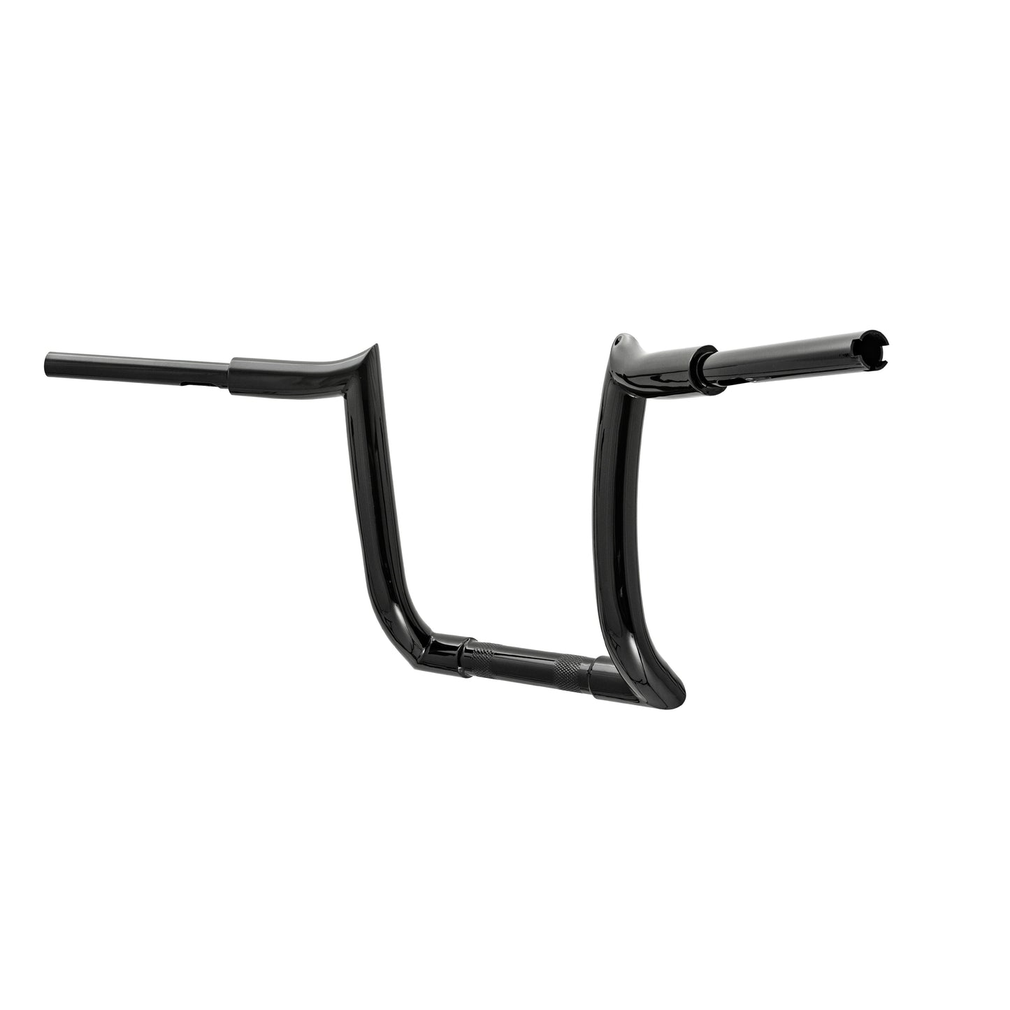IRONHOLD LONGHORN 12" BLK (1 OFF HANDLEBAR MORE PULLBACK, MORE NARROW.
