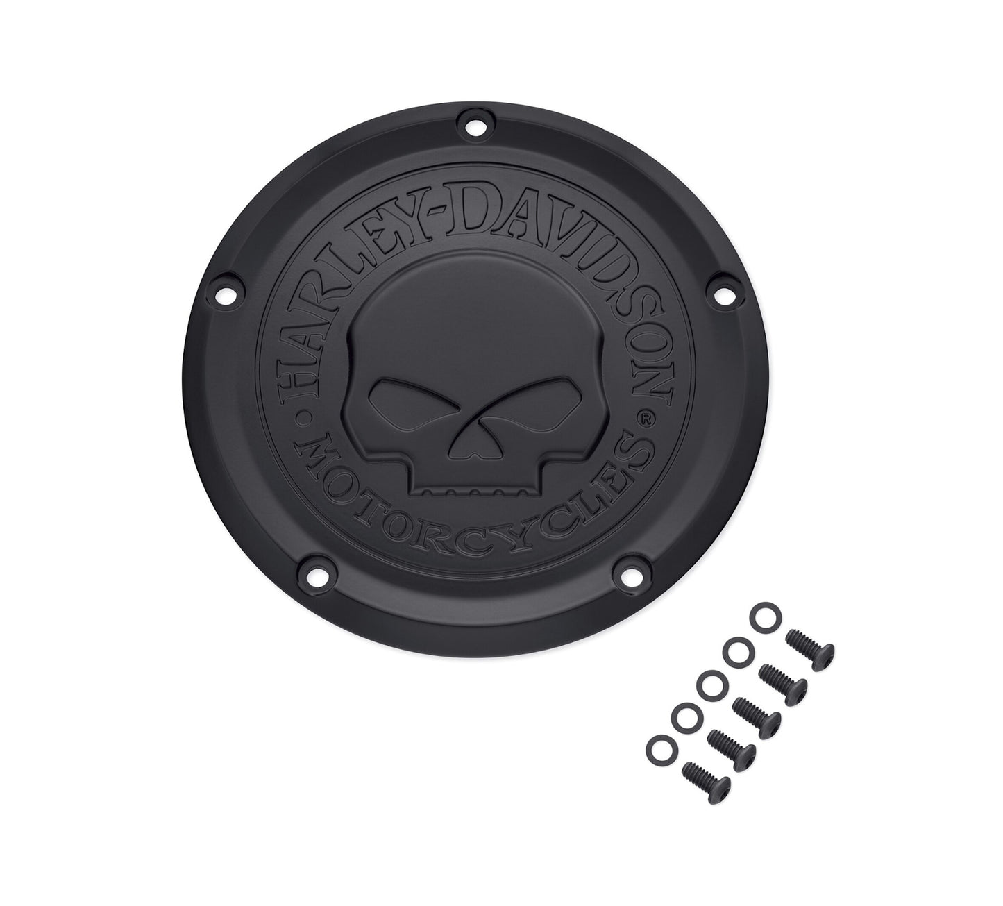 Willie G Skull Derby Cover BLACK