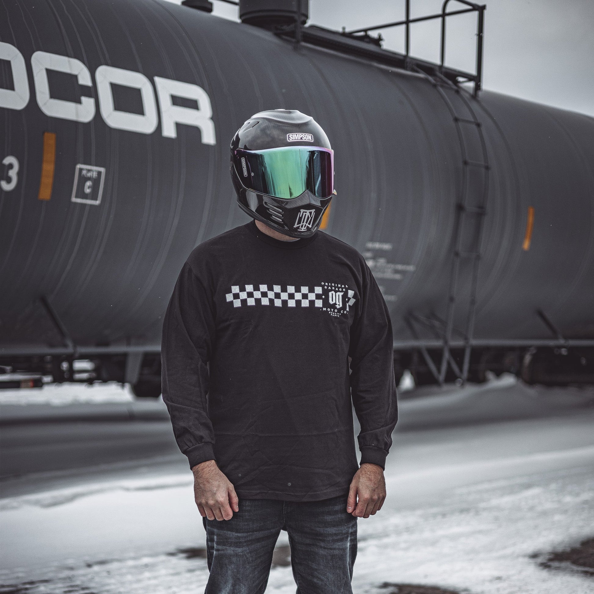 Original Garage Moto Race Team Long Sleeve