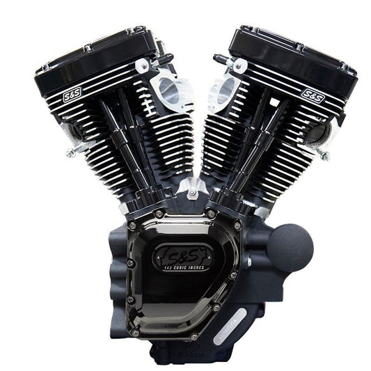 T143 Black Edition Longblock Engine for Select 2007-'16 HD® Twin Cam 96®, 103®, 110® Models - 635 GPE Cams