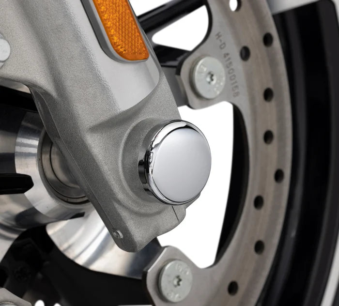 Chrome Front Axle Nut Covers