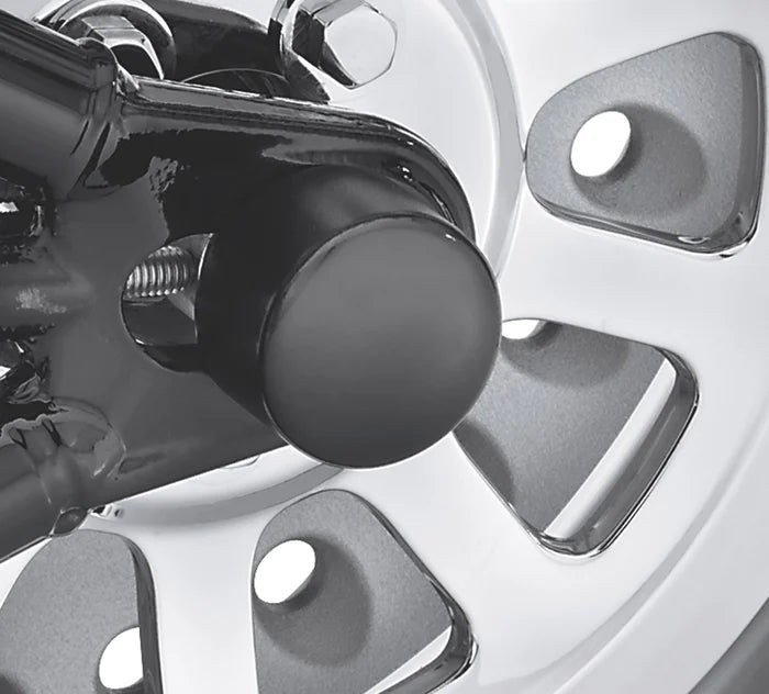 Gloss Black Rear Axle Nut Covers