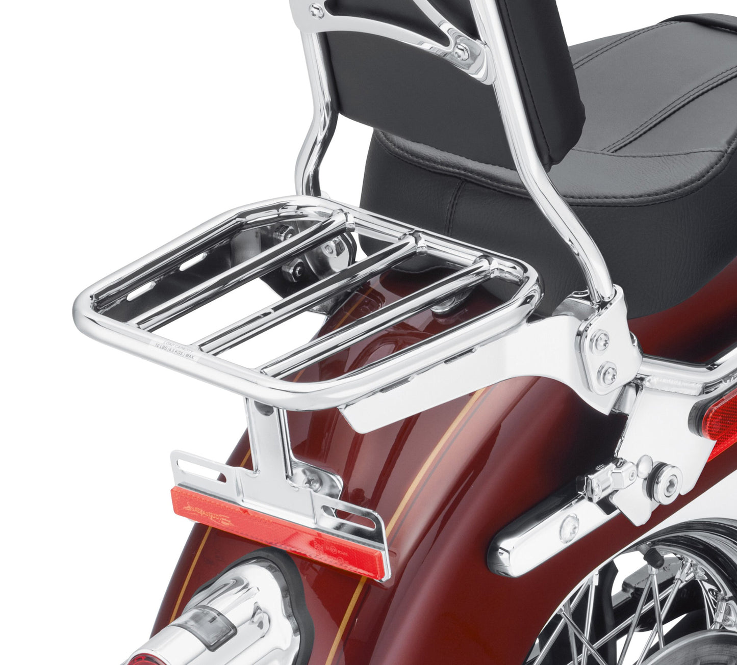 Sport Luggage Rack for HoldFast Sissy Bar Upright - Chrome