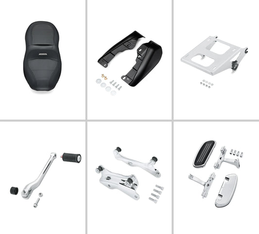 Harley-Davidson LONG-HAUL ACCESSORY PACKAGE CHROME