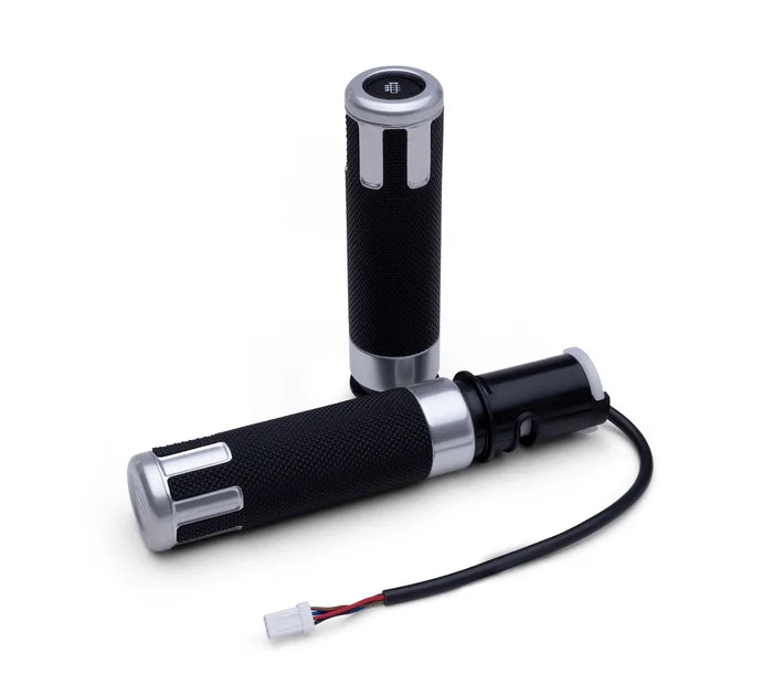 Switchback Heated Hand Grips Silver