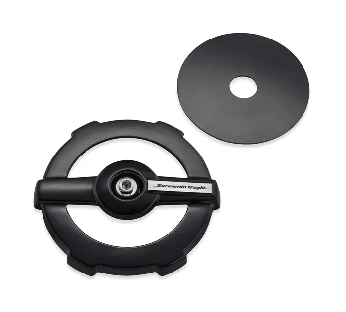Screamin' Eagle Round Air Cleaner Cover - Ratchet