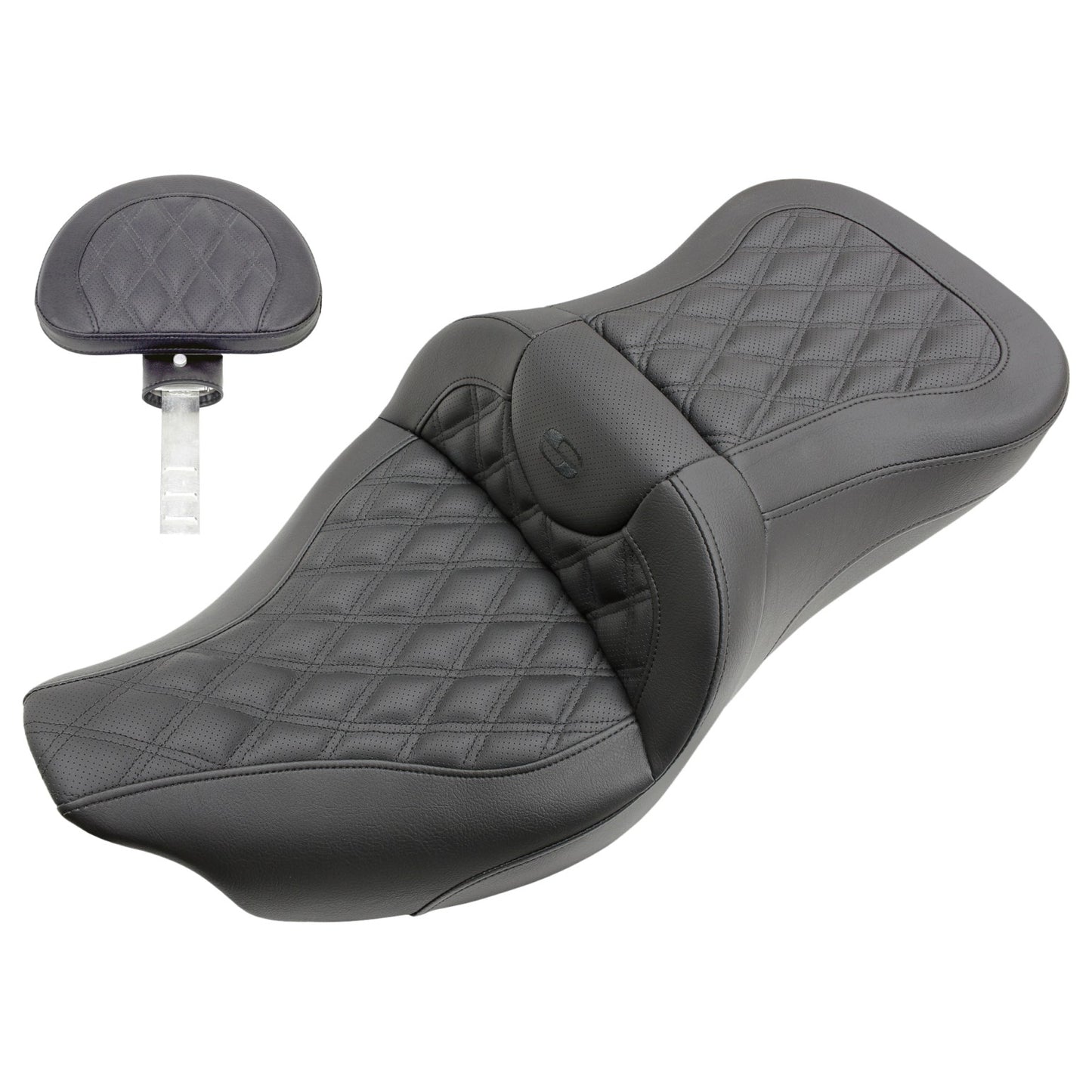 2008-2024* FLHR, FLHT, FLHX & FLTR Roadsofa™ LS Seat with Driver's Backrest