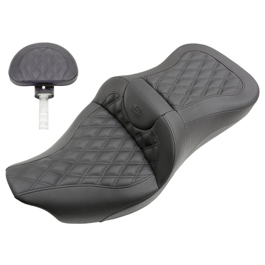 2008-2024* FLHR, FLHT, FLHX & FLTR Roadsofa™ LS Seat with Driver's Backrest