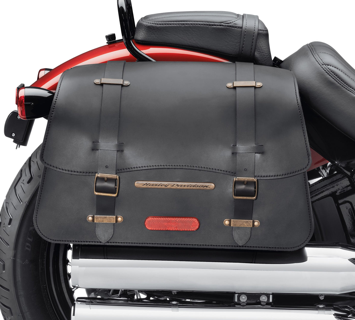 H-D Detachables Leather Saddlebags – Nostalgic Style