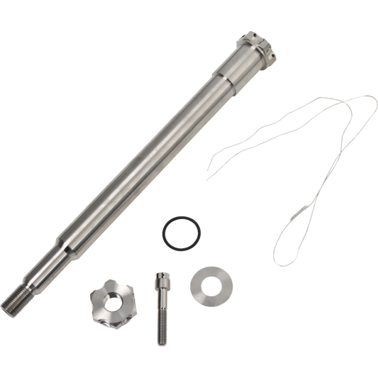 Trask M8 FL Titanium Front Axle Kit