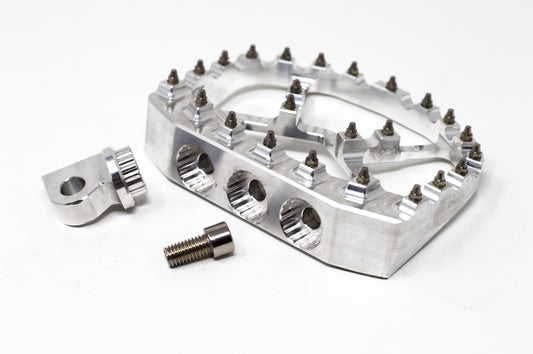 Triple Mount Mini Floorboards Raw Aluminum