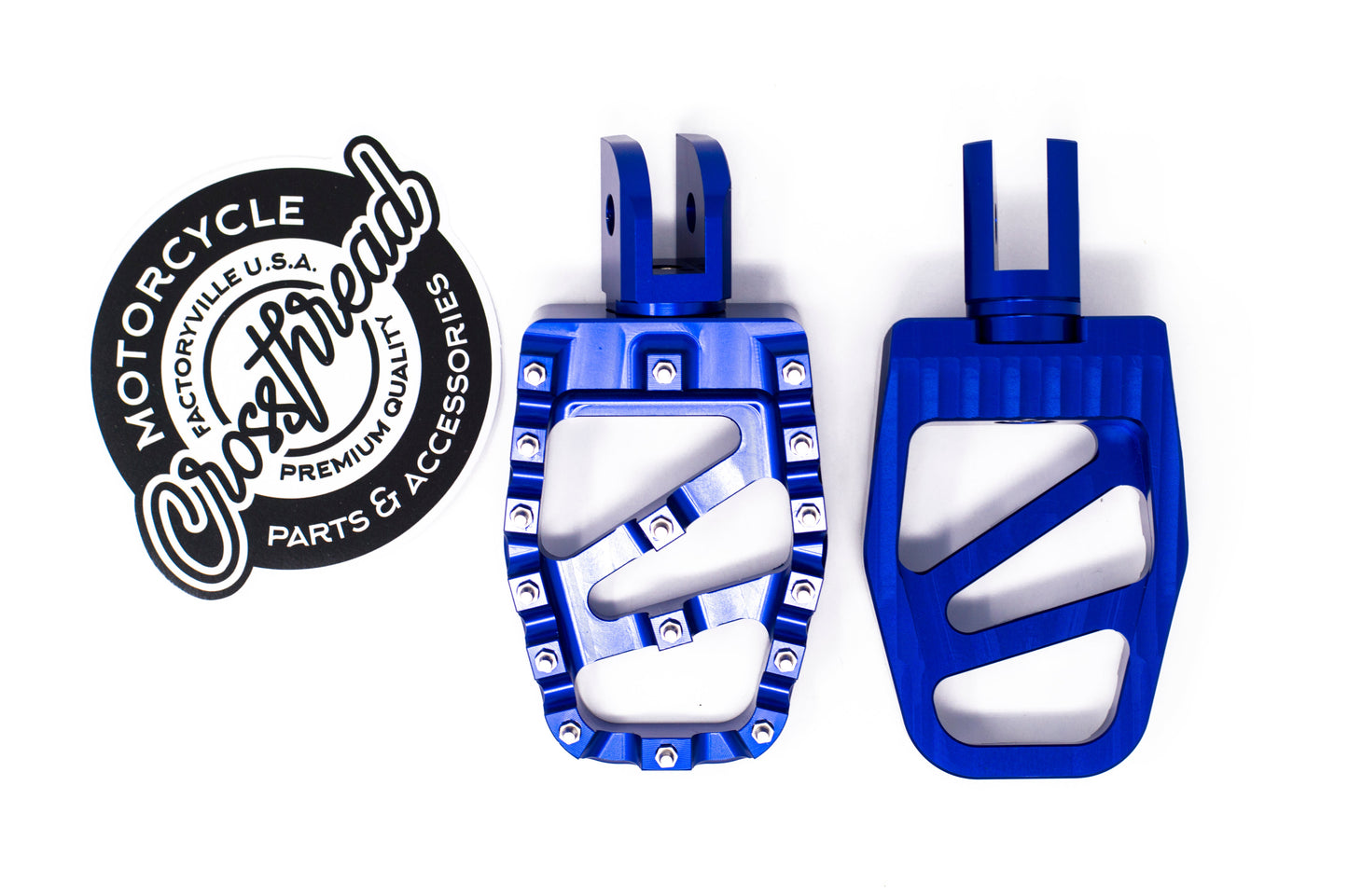 Crossthread Coffin Pegs Blue