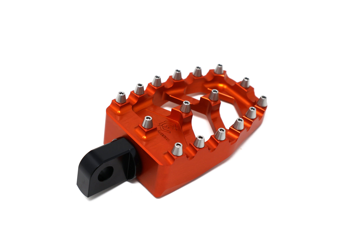 Spiked Arrow Pegs Tangerine