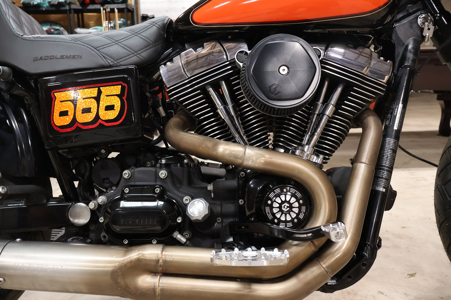 Lucky 13 Timing Covers Twin Cam Engine