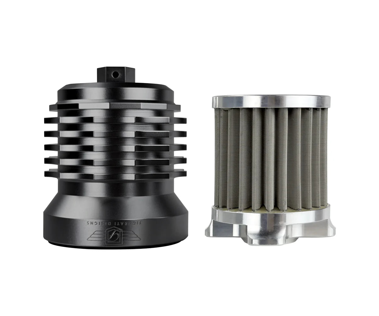 Performance Magnetic Oil Filter for Harley-Davidson All Models (1984-2026) - Black