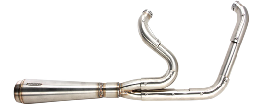 Stainless Assault: 2 Into 1 Harley-Davidson Softail Exhaust (25+ Softails w/t saddlebags)