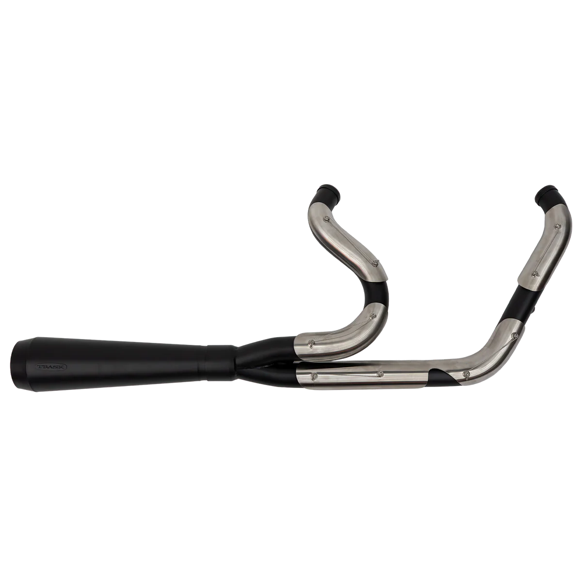 Assault: 2 Into 1 Touring Exhaust Black