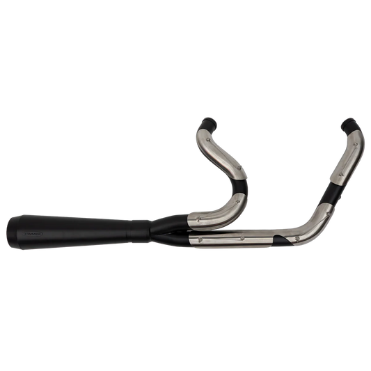 Assault: 2 Into 1 Touring Exhaust Black