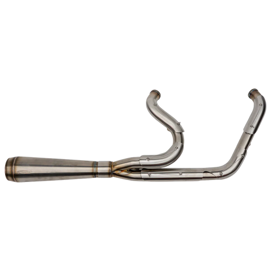 Assault: 2 Into 1 Harley-Davidson Softail Exhaust