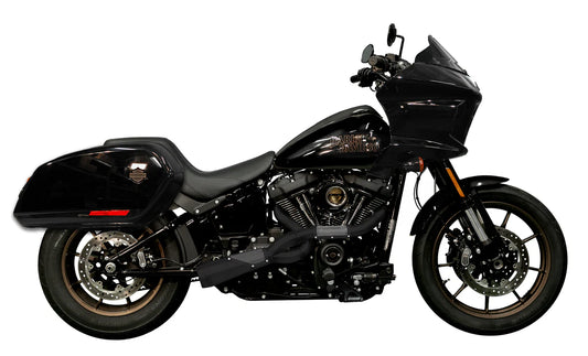 Black Big Sexy: 2 into 1 Harley-Davidson Softail Exhaust(2025+ Softail w/t saddlebags)