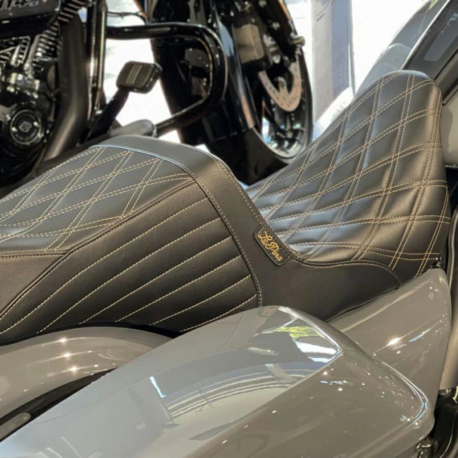 Le Pera Tailwhip For Bagger DD BRN STITCH 08-23 Touring mod