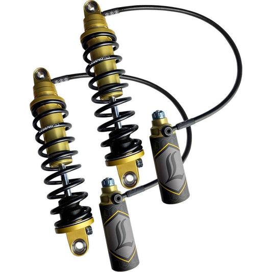 Legend Suspensions Revo-ARC Shocks Remote Reservoir - Standard - 13" - Gold